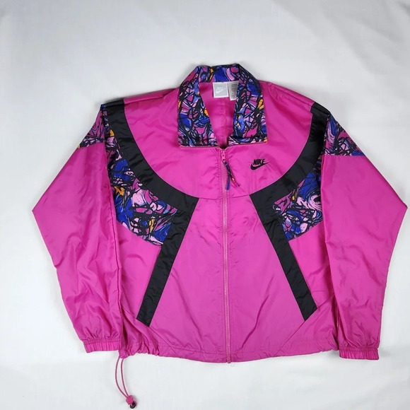 Nike Jackets & Blazers - Nike Vintage Zip Up Nylon Windbreaker